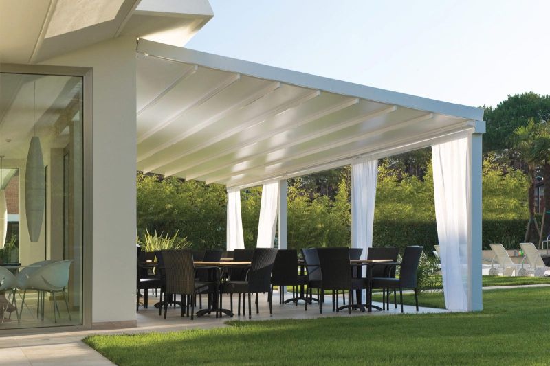 Pergola in Allumino Level Pratic