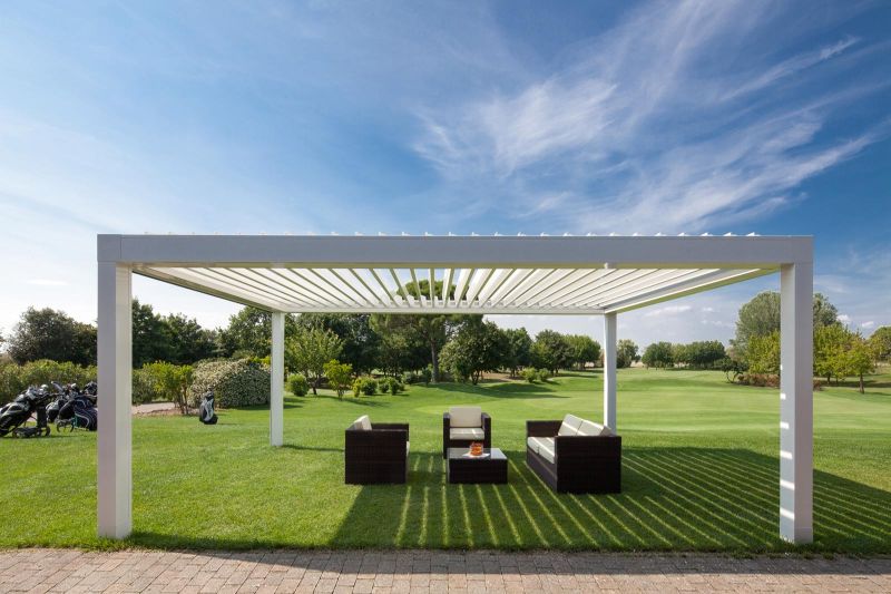 Pergola Bioclimatica Opera Pratic di Giorno